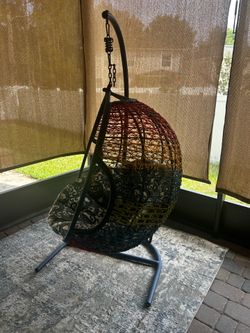 Rainbow outdoor swing
