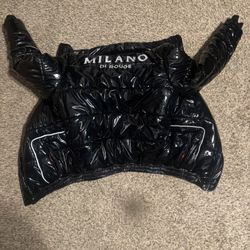 Milano Di Rouge Puffer Coat Reflective