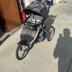 Jeep Stroller/jogger  w/music And Pedometer 