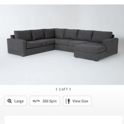 Living Spaces Couches/Sofa Sleeper Brand New 