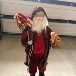 36 “ Tall Standing Santa Clause