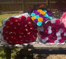 Ribbon roses