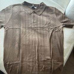 Men’s Brown Polo