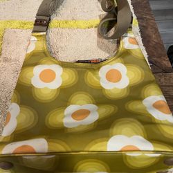 Orla Kiely Crossbody Bag W/ Matching Wallet
