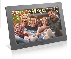 Sealed Box - Digital Picture Frame 10 inch Full HD Display Photo 180°View Angle,Digital Photo Frame Support Background Music