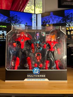 DC McFarlane Toys  Atrocitus & Red Lantern Corps Action Figure Set