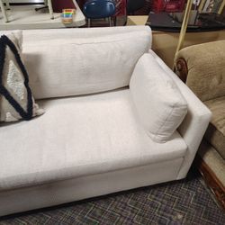 A White Sofa