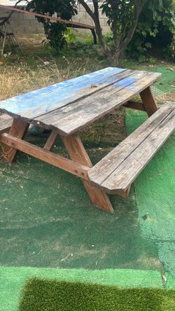 Free project picnic bench