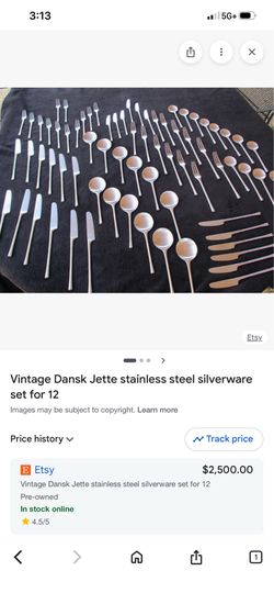 Dansk Jette pattern entire set