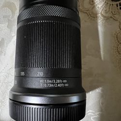 Cannon RF 55-210 F5-7.1 With K&F concept 55mm Nd Filter