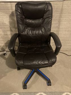 Black Leather Chair