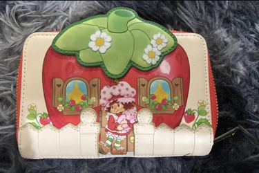 brand new loungefly strawberry shortcake wallet
