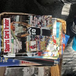 A lot Of Old Vintage Sports Magazines