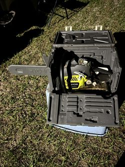 Ryobi Chainsaw W/case  16” Gas/mix
