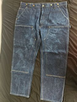 Double Knee Denim  Carhart Carpenter Work Pants