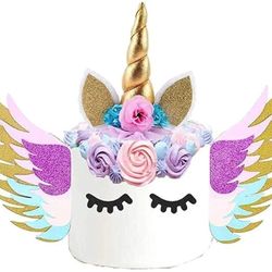UNICORN CAKE TOPPER