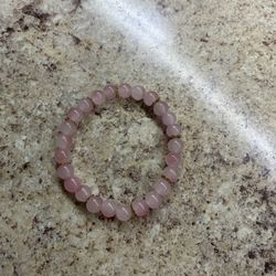 Pink Beaded Bracelet 