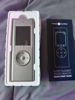 Sleep Number Smart Remote with Quick Start Guide