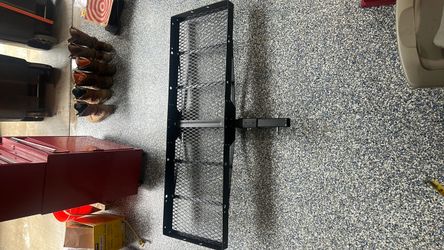 Hitch rack storage for travel works great