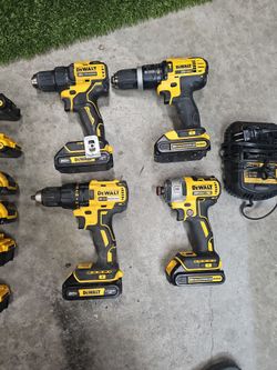 Dewalt drills battery