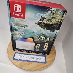 Nintendo Switch OLED Legends Of Zelda Edition Handheld Gaming Console NEW - Pay $5 DOWN AVAILABLE - NO CREDIT NEEDED