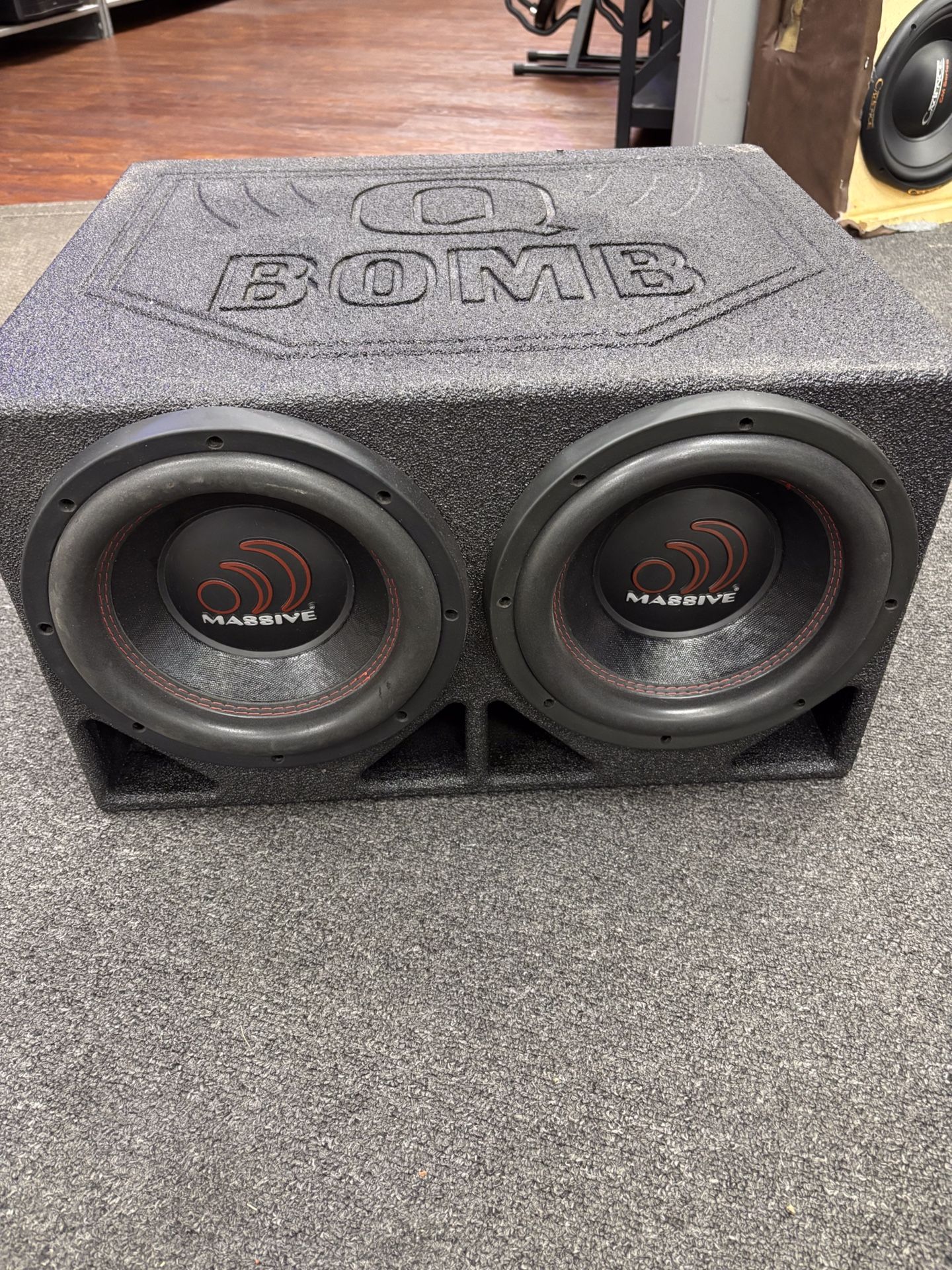 Massive 2 12” Subwoofer