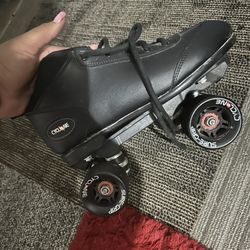 black skates 