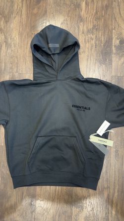Black Fear of God Essentials Hoodie Size XS