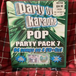 Party Tyme Karaoke Pop Party Pack 7 CDG