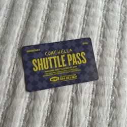 Coachella Shuttle Pass (x4)