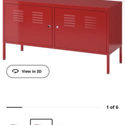 Ikea Red Cabinet