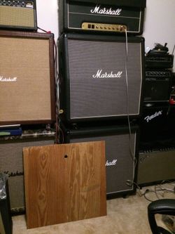 Upgrade tone 4 Marshall 412 cab plywood back plate
