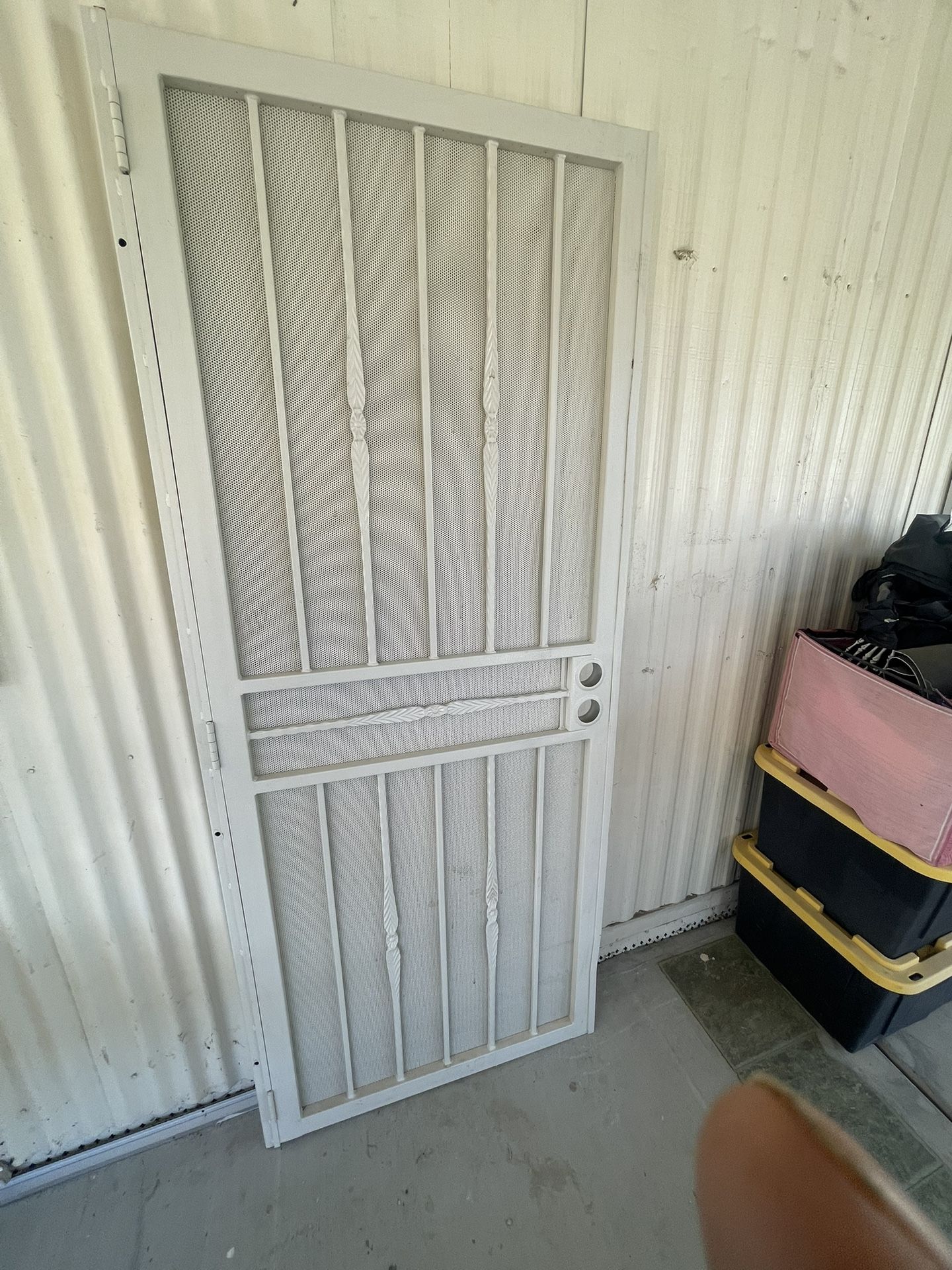 Metal Security Screen Door