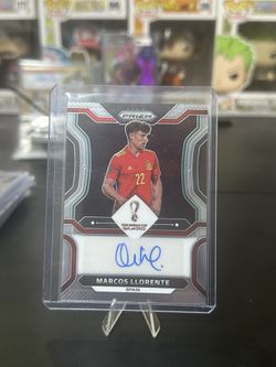 Marcos Llorente Auto 