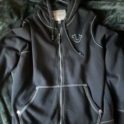 True Religion Sweater Zip up 