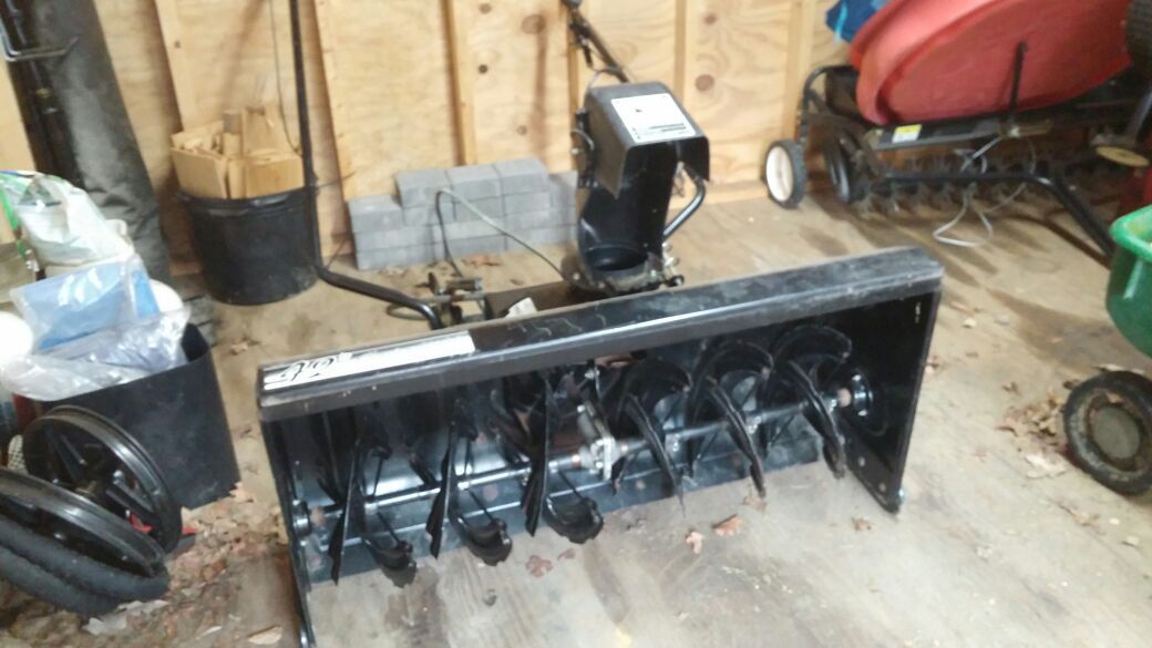 Snow Thrower Attachment - 42" Wide MTD Model OEM-190-032