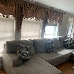 Light Grey Sectional Couch