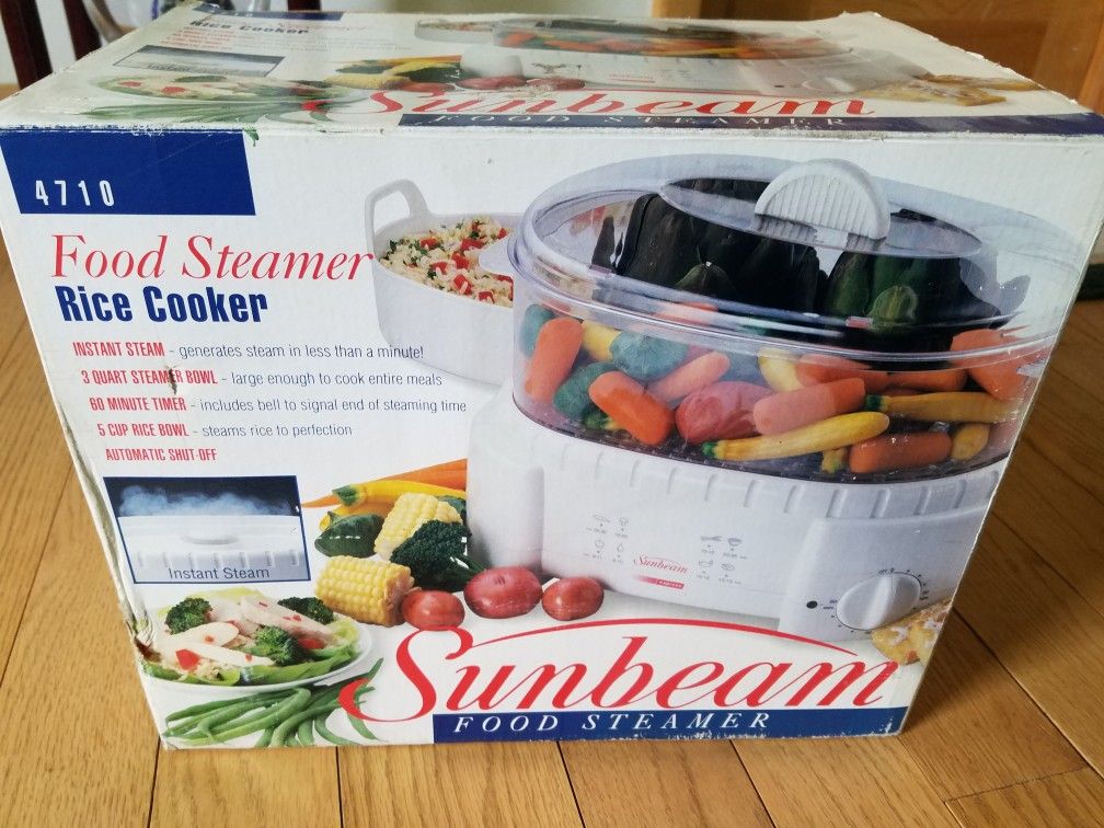 Sunbeam Food steamer, Rice Cooker ( never used)
