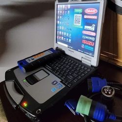Universal diesel diagnostic laptop cummins caterpillar mack volvo