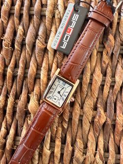 Sanda Fashion Watch with Leather Strap