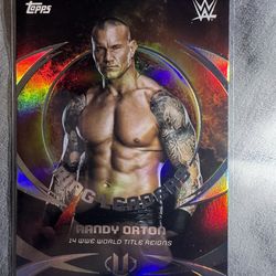 Topps Randy Orton Ring Leaders 14 WWE World Title Reigns