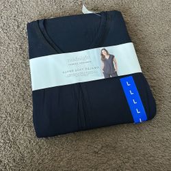 Super Soft Pajamas From Costco. Navy Blue, Size L
