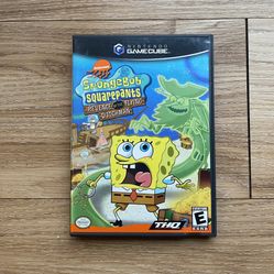 Gamecube SpongeBob Squarepants Revenge of the Flying Dutchman complete tested and working ! 