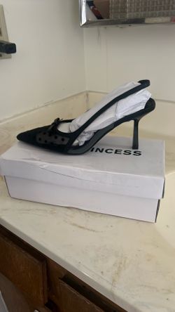 Black heels