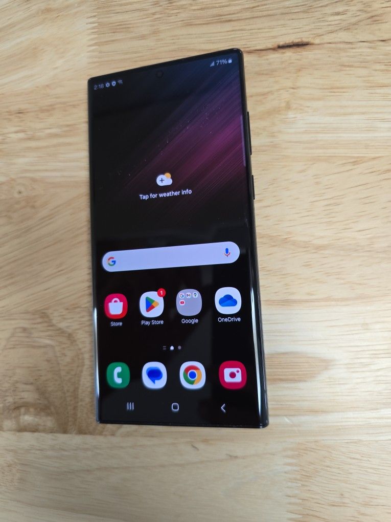 Samsung S22 Ultra 5g. Unlockany Sim256gb