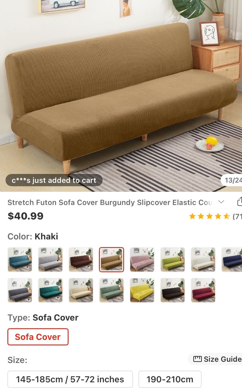 Futon Cover