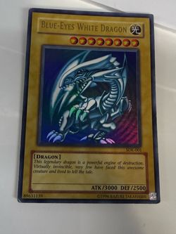 Blue-Eyes White Dragon SDK-001 Ultra Rare Yugioh Starter Deck Kaiba