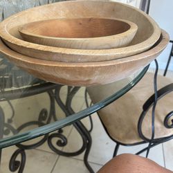 Old Wooden Bowls
