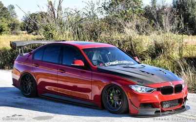 Blemished 2012-2018 BMW 3 Series F30 / 2014-2020 4 Series F32 Carbon Creations DriTech Eros Version 1 Hood - 1 Piece