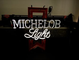 Michelob Light Vintage Neon Light